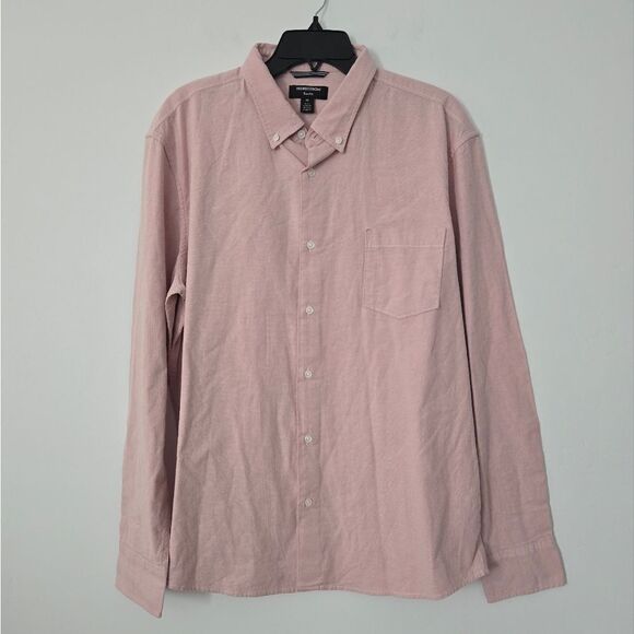 Nordstrom Trim Fit Long Sleeve Cotton Blend Shirt NWOT - Picture 1 of 5